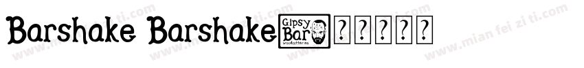 Barshake Barshake字体转换